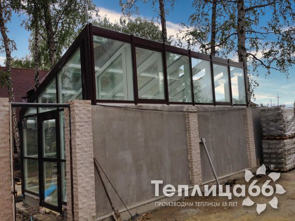 Теплица Рада зимняя по индивидуальным размерам